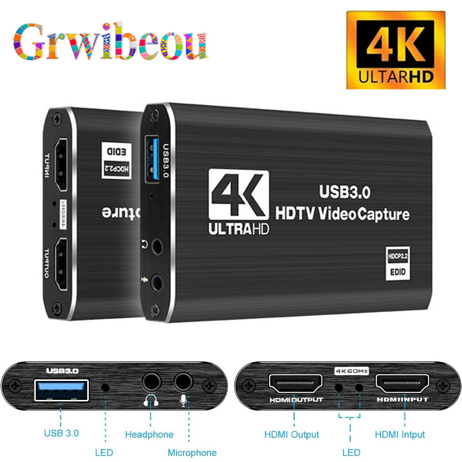 Hdmi Cable - 4K USB 3.0 Video Capture Card