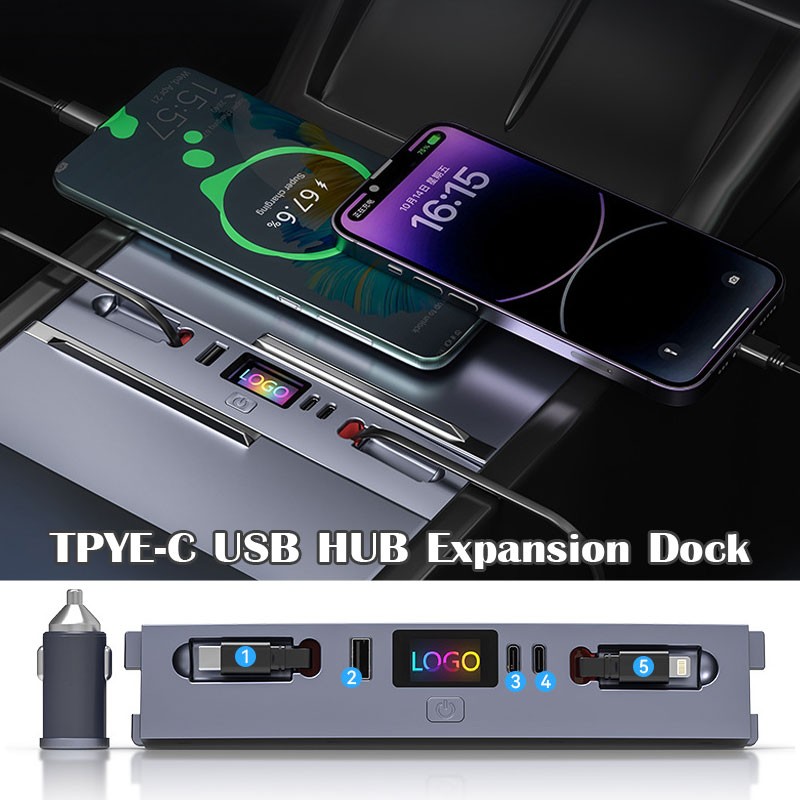 45W Central Control Fast Charg - огляд і ціна Usb C Hub