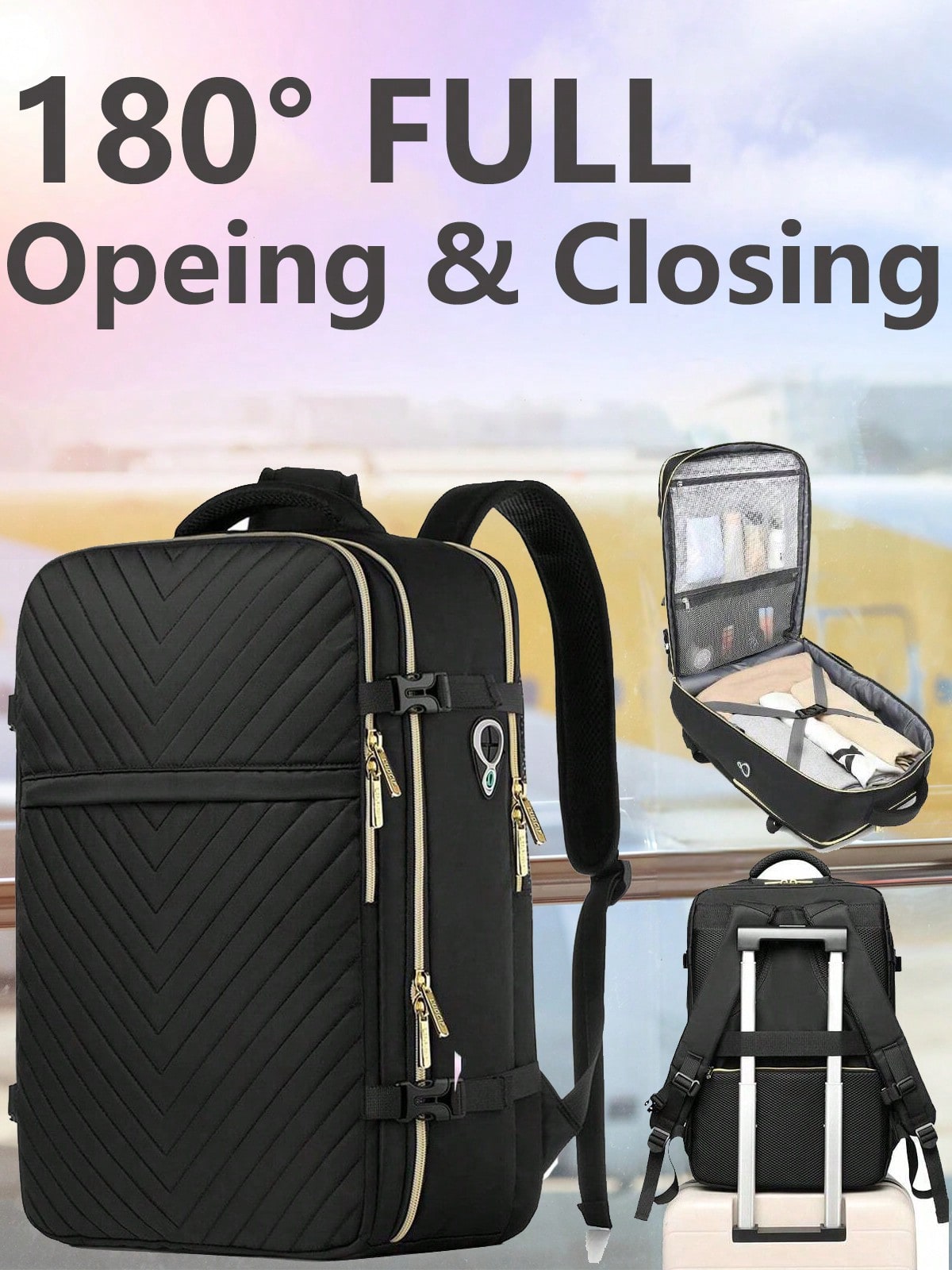 Large Carry On Travel Backpack - огляд і ціна Laptop Bag
