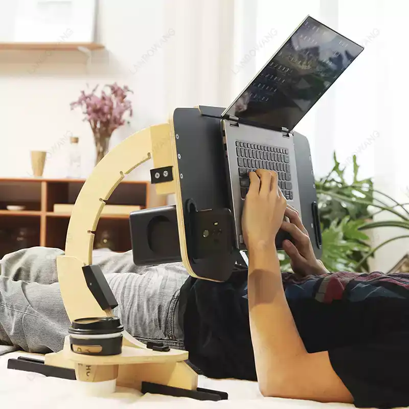 Aluminum Alloy Folding Lap Des - огляд і ціна Laptop Stand