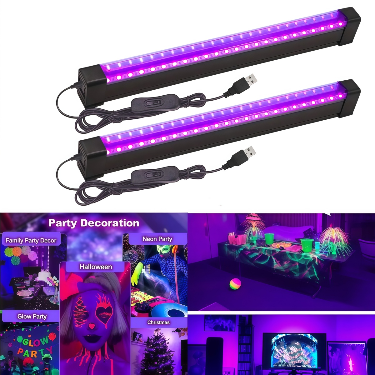 Black Light Tube 5W/10W USB Pl - огляд і ціна Usb Hub