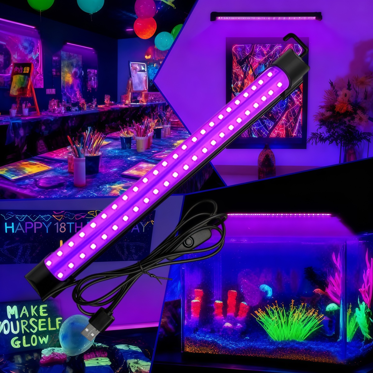 Black Light Tube 5W/10W USB Pl - огляд і ціна Usb Hub