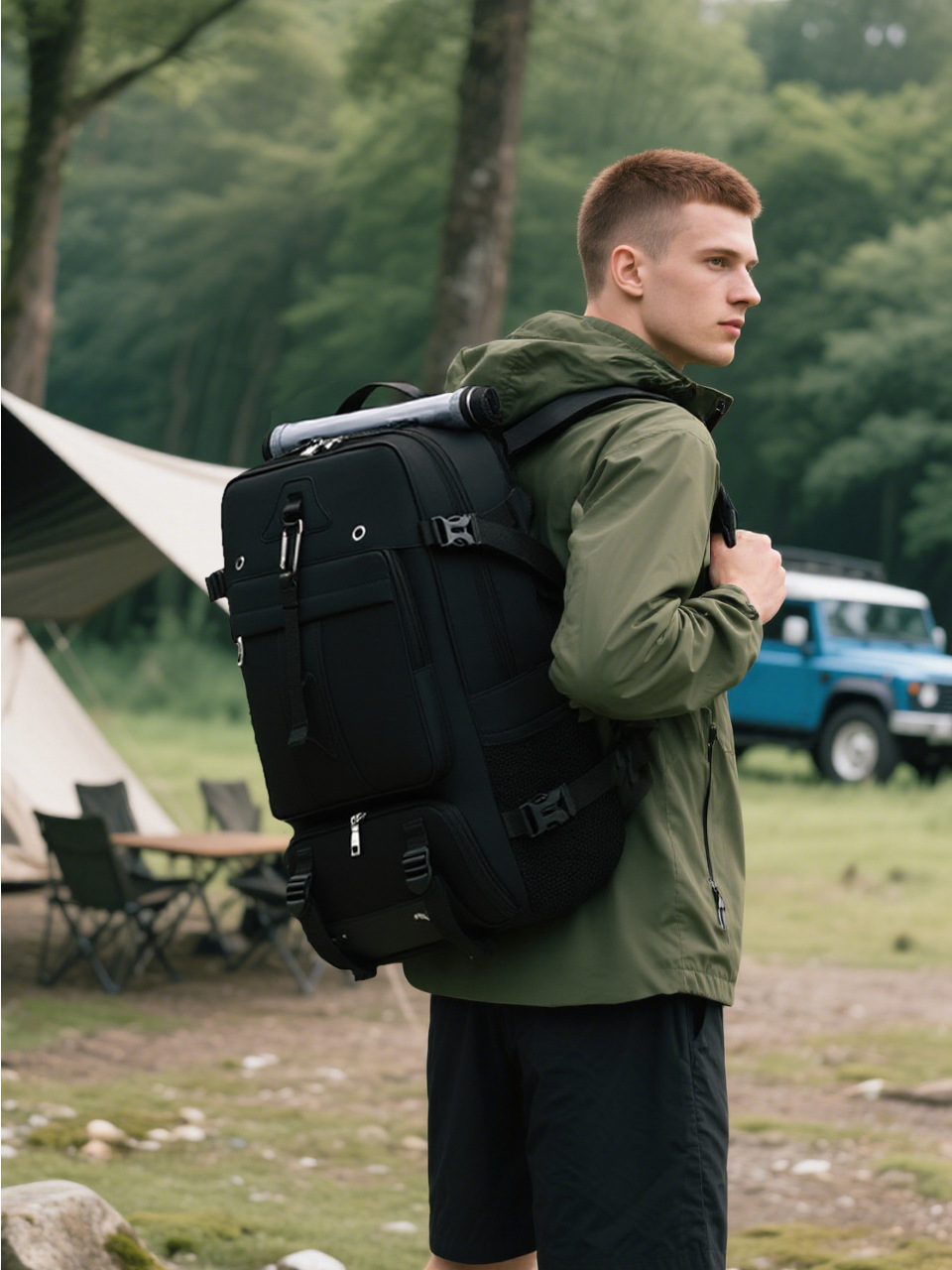 60L Large Travel Backpack Wate - огляд і ціна Laptop Bag