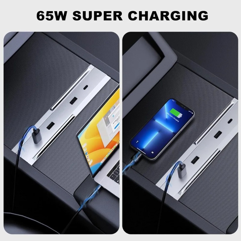 Center Console Car Adapter Mul - огляд і ціна Usb C Hub