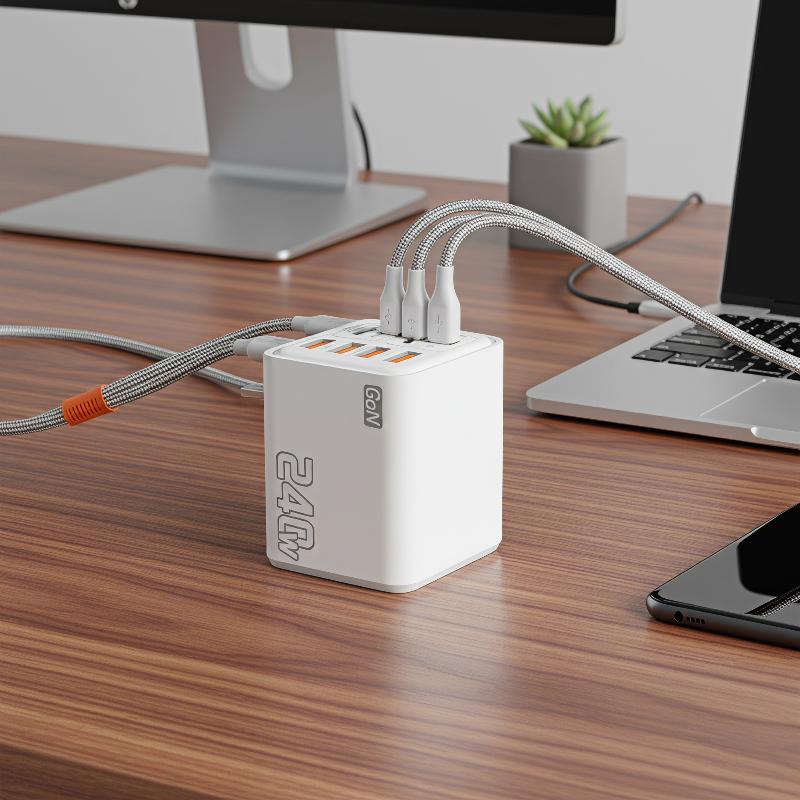 240W GaN USB C Charger 8 In 1  - огляд і ціна Laptop Charger