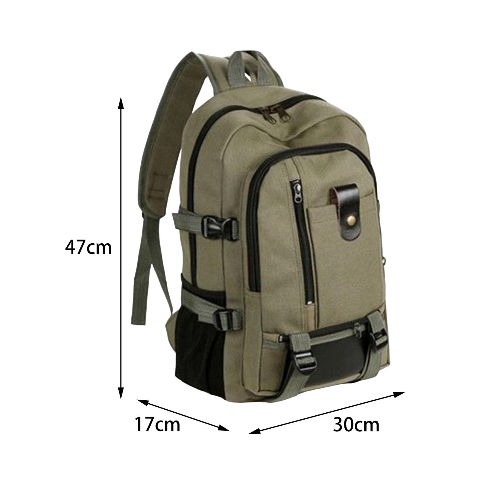 Large Canvas Travel Backpack L - огляд і ціна Laptop Bag