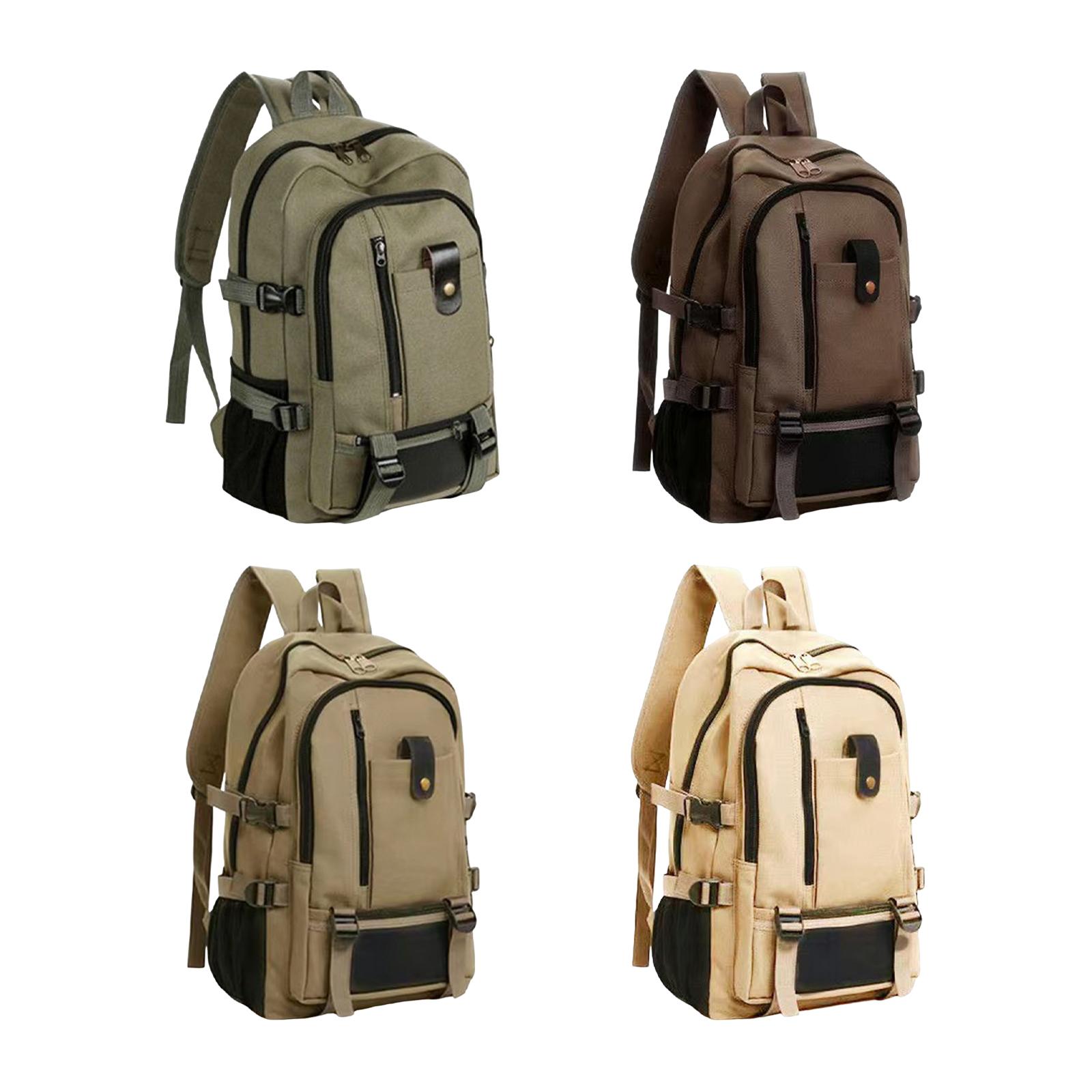 Large Canvas Travel Backpack L - огляд і ціна Laptop Bag
