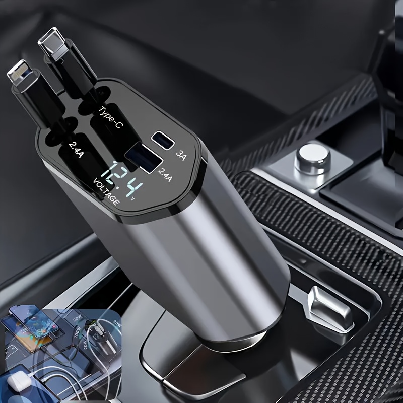 4 In 1 Fast Car Phone Charger, - огляд і ціна Usb C Hub