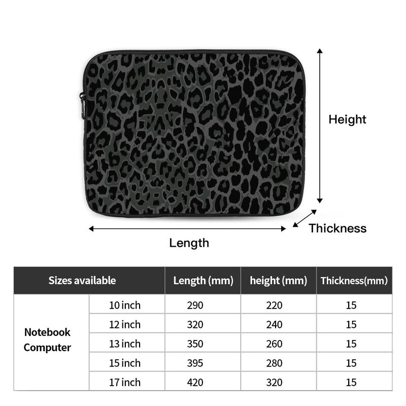Black Leopard Laptop Sleeve Ba - огляд і ціна Laptop Sleeve
