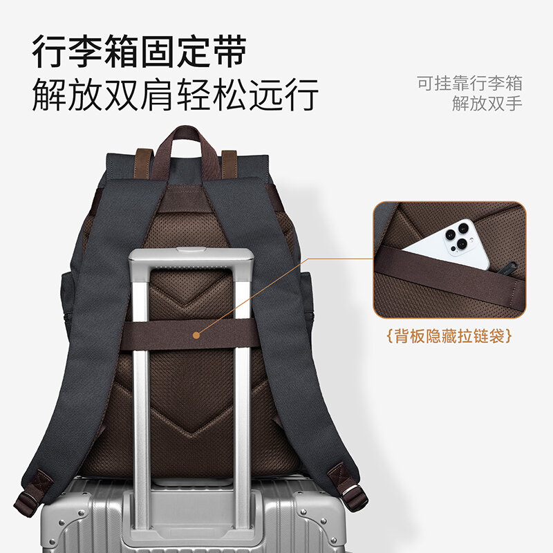 MOYYI 27L Large Flap Backpack  - огляд і ціна Laptop Bag