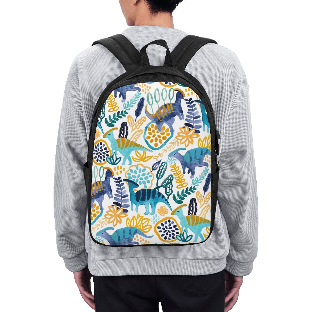 Gouache Parasaurolophuses Back - огляд і ціна Laptop Bag